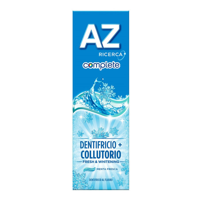 Dentifricio az ricerca complete con collutorio confezione da 75 millilitri