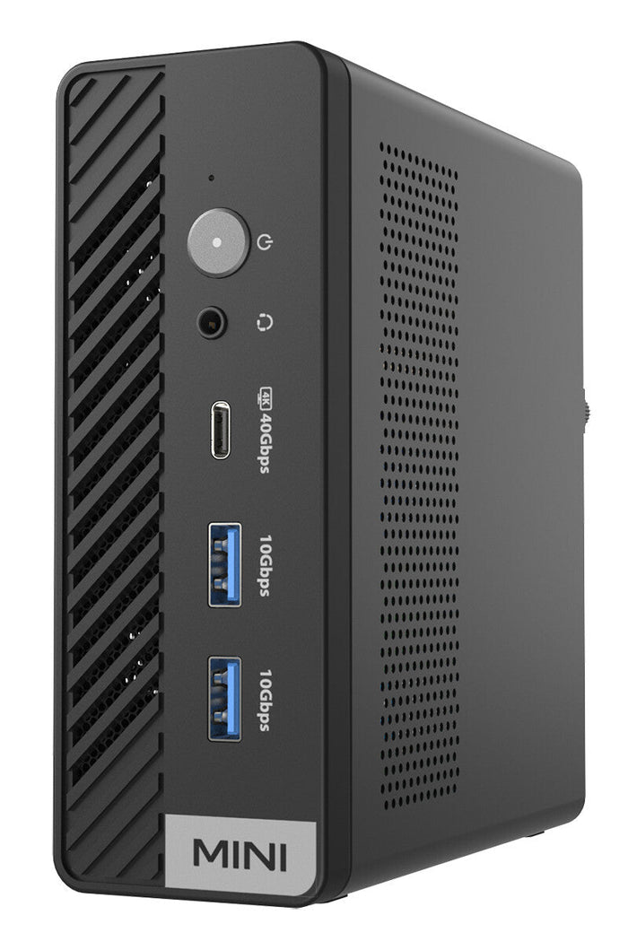 itek Mini PC Barebone - 0.8L- i5-12450H- 2xDDR5- 2xM.2- Type-C- 4xUSB3- HDMI- DP- WiFi- BT- 2x2.5Gb Eth.- Vesa