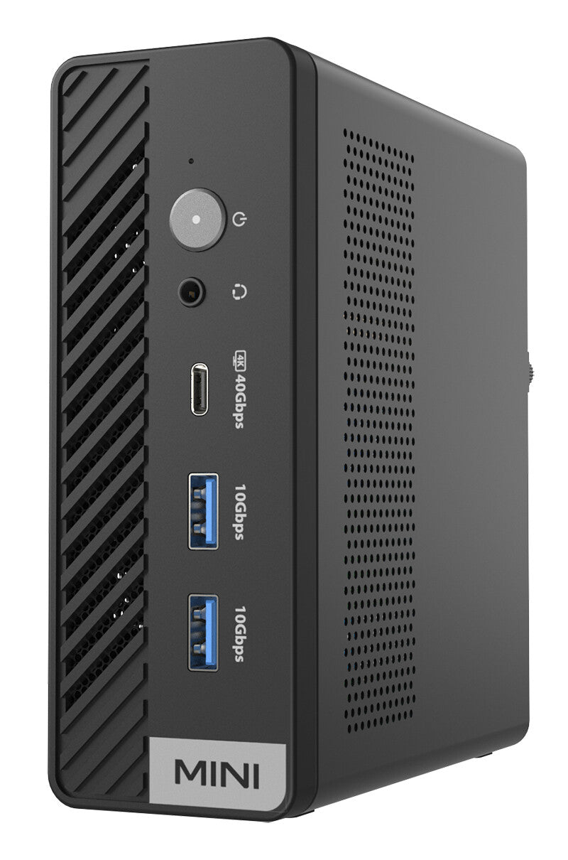 itek Mini PC Barebone - 0.8L- i5-12450H- 2xDDR5- 2xM.2- Type-C- 4xUSB3- HDMI- DP- WiFi- BT- 2x2.5Gb Eth.- Vesa