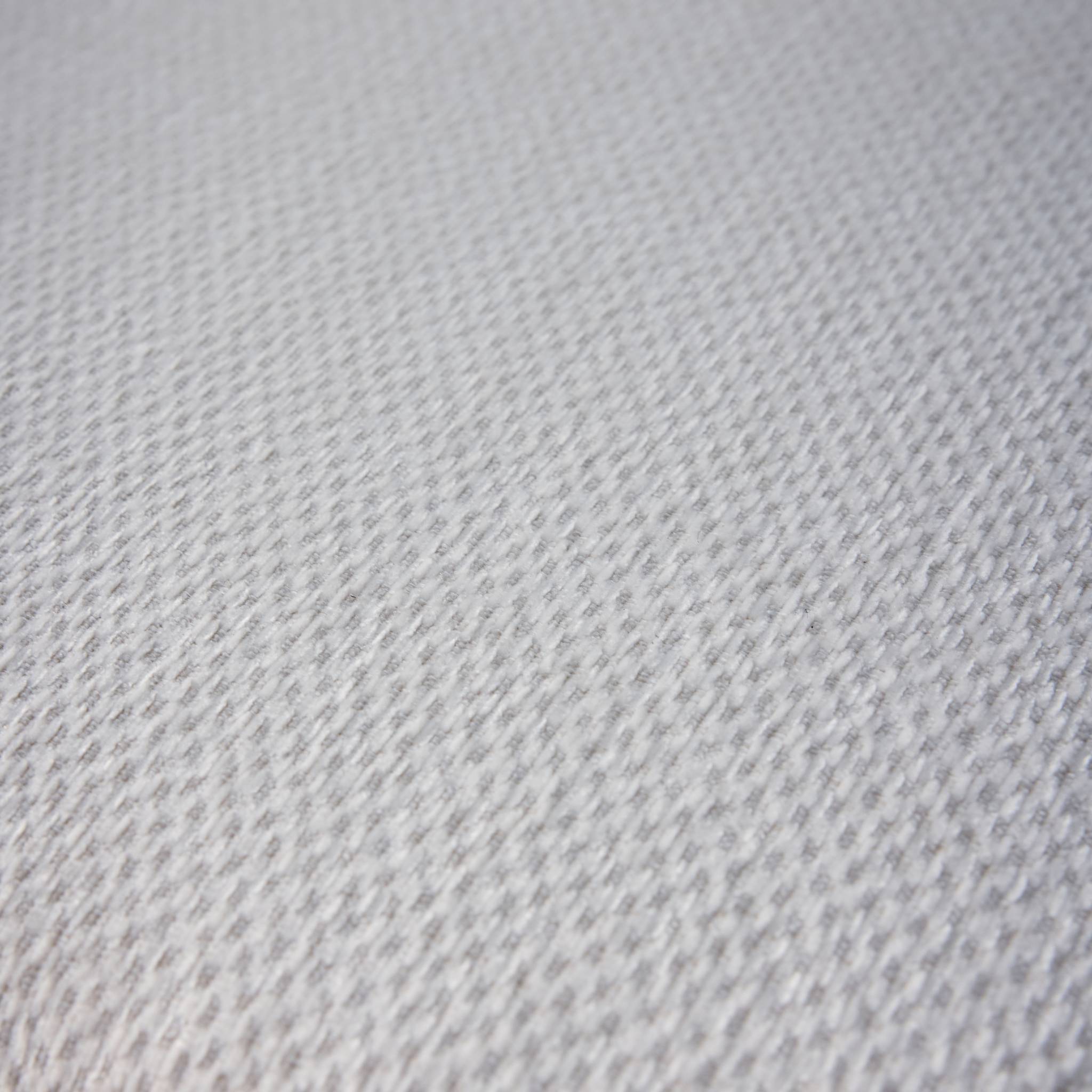 Divano letto in tessuto ciniglia, 2 posti, bianco