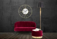 Orologio/Specchio Glam Stick Cm Ø 80X6