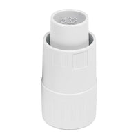 Raccordo dritto faeg ip65 per tubo guaina elettrica in tecnopolimero *** diametro 32 millimetri, confezione 1