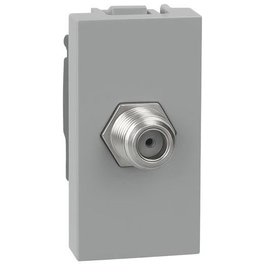 Bticino jg4202f connettore coassiale tv tipo f 75 ohm aggancio a vite