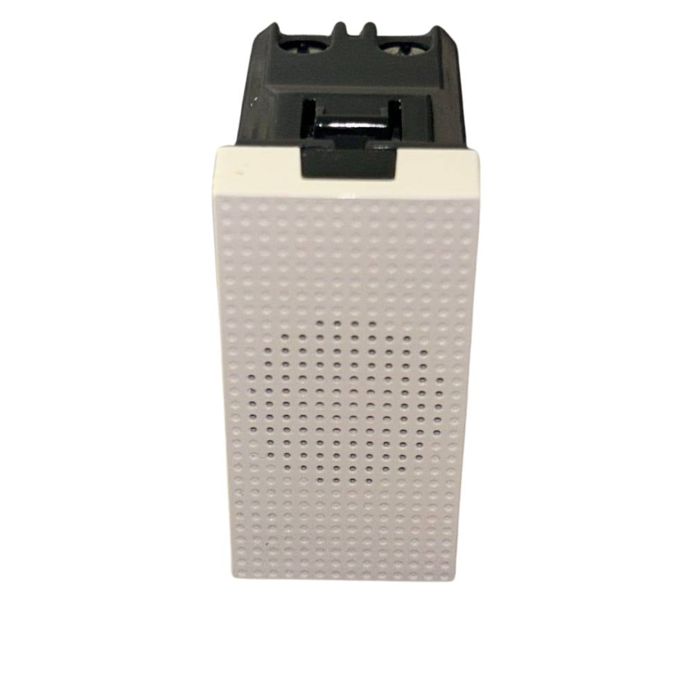 Ronzatore acustico bticino jw4356v230 230vac 80db bianco 1 modulo