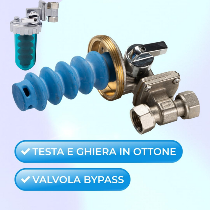 Kit caldaia a condensazione con filtro anticalcare defangatore