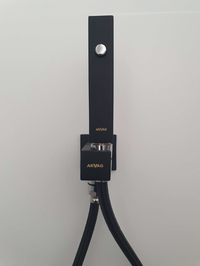 Idroscopino Arvag Quadro Jet Click con flessibile nero opaco J3380