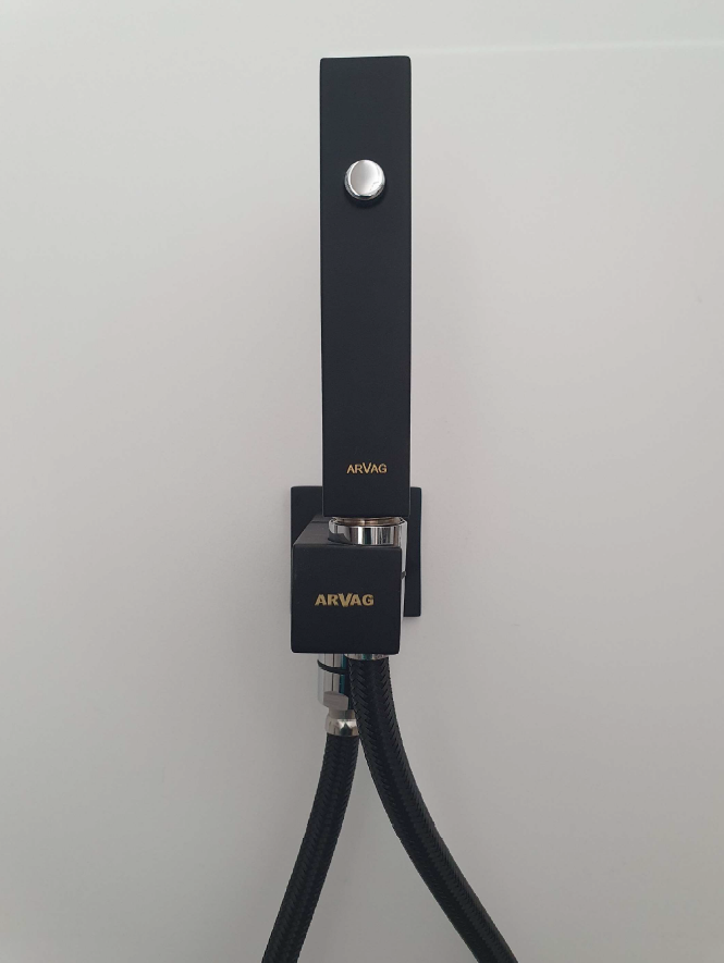 Idroscopino Arvag Quadro Jet Click con flessibile nero opaco J3380