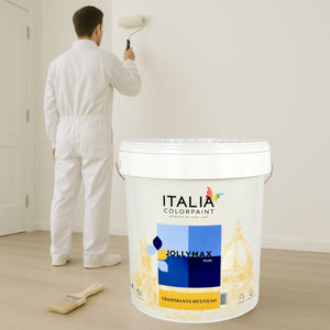 Idropittura murale traspirante multiuso bianca jollymax plus vari formati *** formato 4 lt, confezione 1