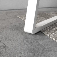 Dondolo da Giardino 3 Posti con Tettuccio Inclinabile, in Acciaio, 205x130x175 cm, Grigio Scuro