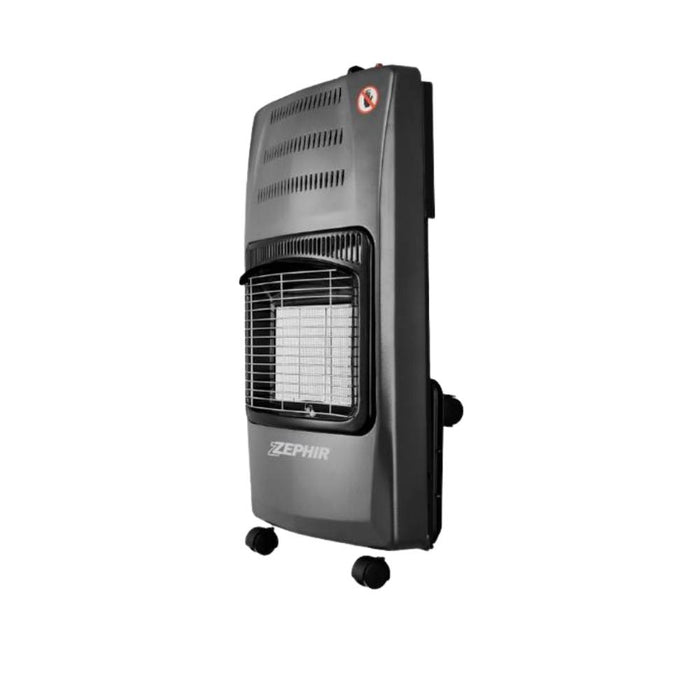 Stufa a gas infrarossi zephir 4,2 kw mobile con ruote