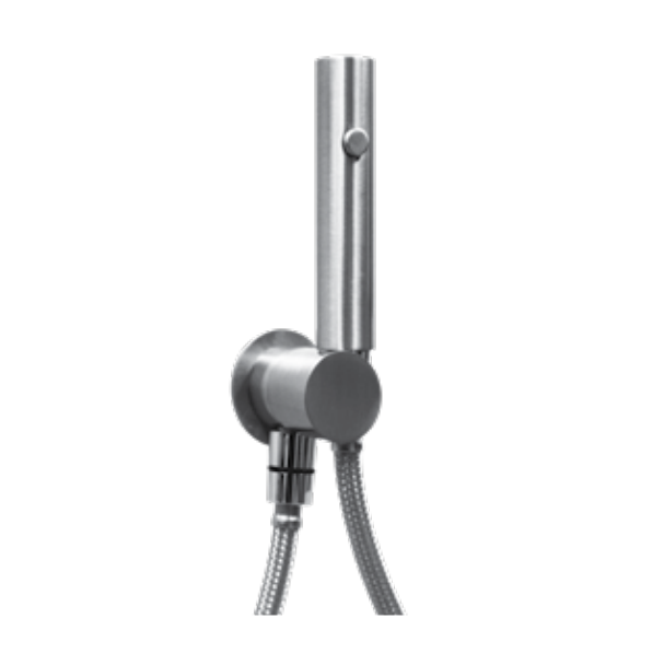 Idroscopino Arvag Nettuno Jet Click con flessibile acciaio inox J8300 Satinato