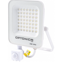 Proiettore led smd con sensore bianco 30 watt impermeabile ip65 2700 lumen