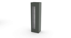 Mobile Vetrina DAIQUIRI L 45 x H 162 x P 34 cm grigio