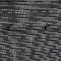 Dondolo da Giardino per 3 Persone con Tettuccio Regolabile e Cuscini, 200x120x170cm, Nero