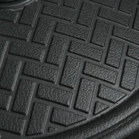 Base per Ombrellone di 14kg per Pali da Ø32-38 mm, Metallo e Cemento, Ø46 cm, Nero