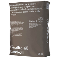 Geomalta minerale tixotropica geolite 40 per strutture calcestruzzo kerakoll *** formato 5 kg, confezione 1