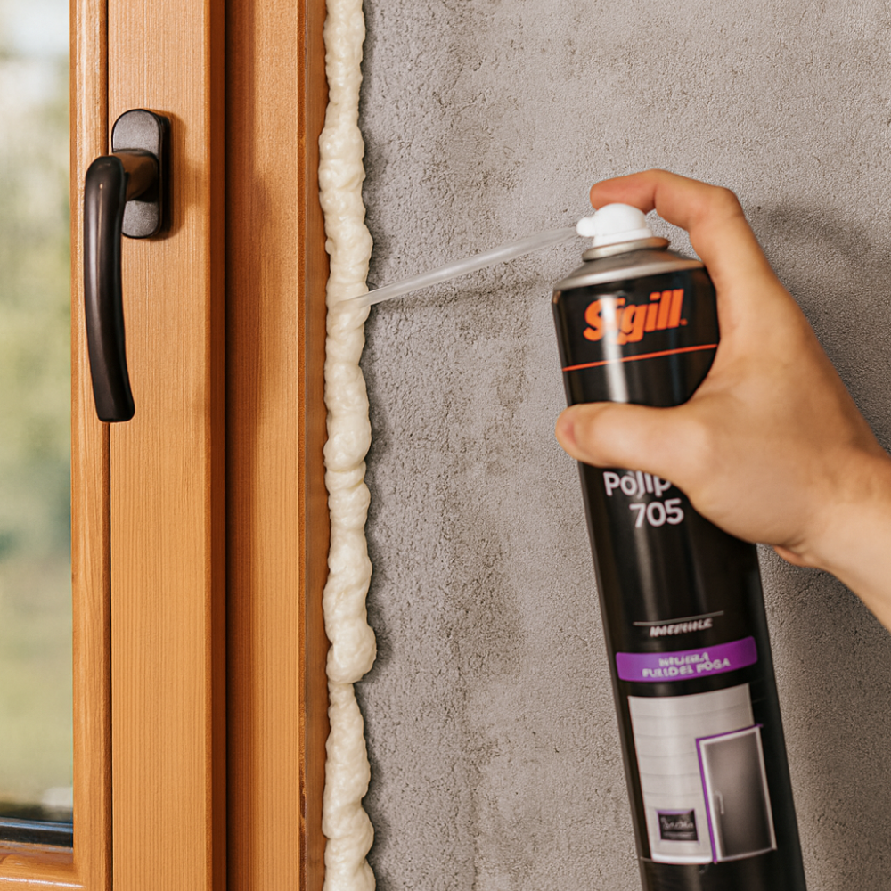 Polipur 705 schiuma poliuretanica monocomponente per isolamento e assemblaggio