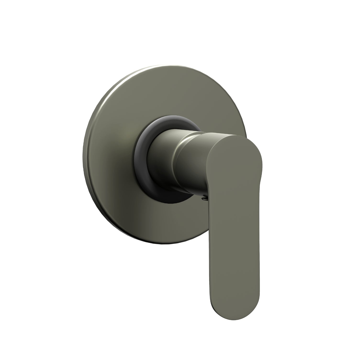 Miscelatore doccia incasso oceania ottone canna di fucile *** design maniglia liscia, confezione 1