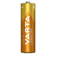 Varta batteria longlife stilo aa alcalina blister 6 pezzi