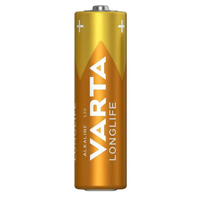 Varta batteria longlife stilo aa alcalina blister 6 pezzi