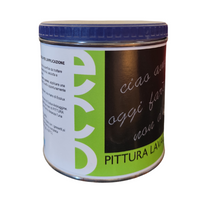 Smalto ecologico effetto lavagna colore nero finitura opaca formato 0.5l ecolux