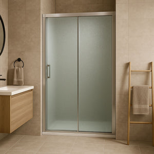 Lato porta box doccia angolare nicchia dafne cristallo 6 mm 120 cm stampato