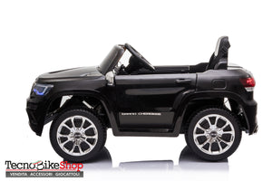 Auto Macchina Elettrica per Bambini JEEP GRAND CHEROKEE 12V-Nero