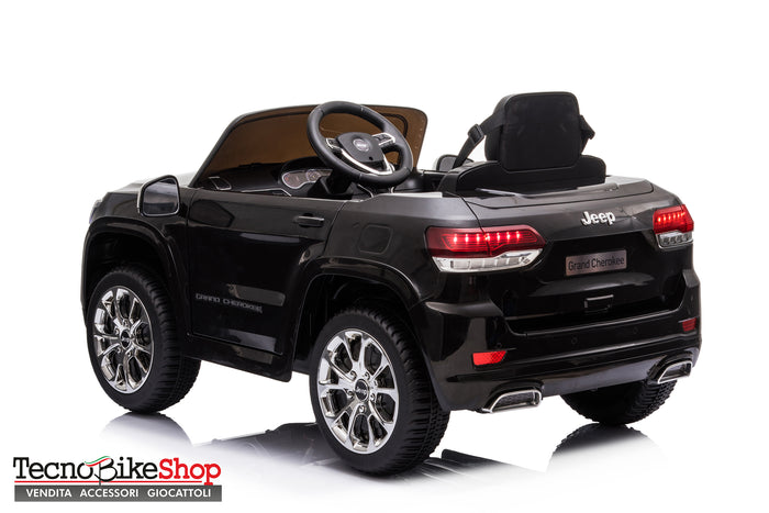 Auto Macchina Elettrica per Bambini JEEP GRAND CHEROKEE 12V-Nero