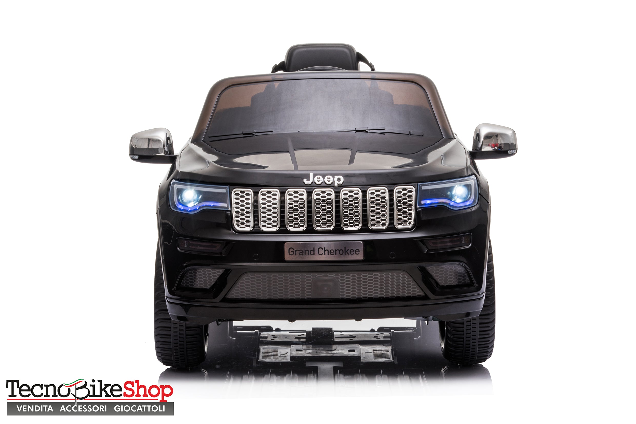 Auto Macchina Elettrica per Bambini JEEP GRAND CHEROKEE 12V-Nero