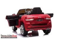Auto Macchina Elettrica per Bambini JEEP GRAND CHEROKEE 12V-Rosso