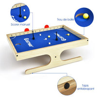 Gioco da tavolo gioco da tavolo magnetico per 2 giocatori mini calcio balilla con 2 palline e 2 maniglie 45 x 33,5 x 14 cm 20_0008655