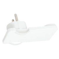 Ecova 30183 spina piatta salvaspazio schuko 16a 2p+t per casa e ufficio