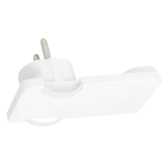 Ecova 30183 spina piatta salvaspazio schuko 16a 2p+t per casa e ufficio