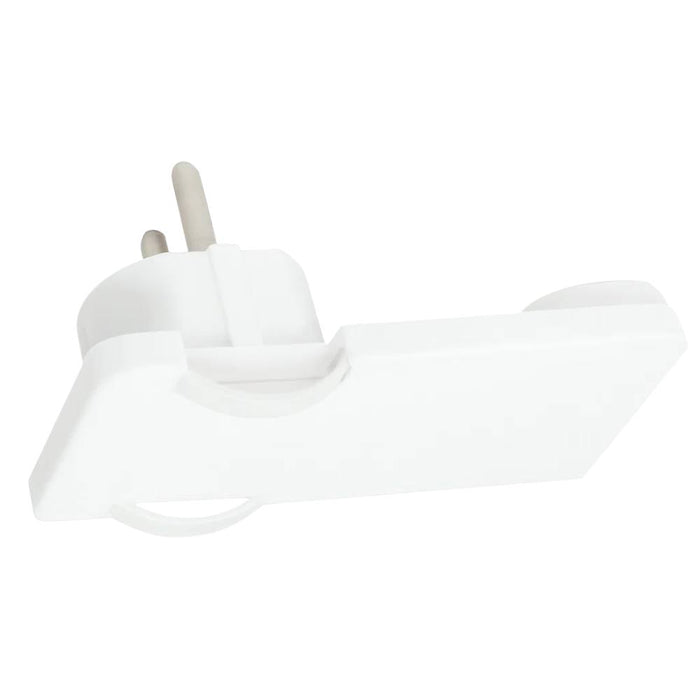 Ecova 30183 spina piatta salvaspazio schuko 16a 2p+t per casa e ufficio
