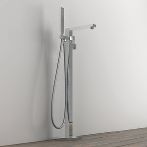 Ogomondo gruppo vasca 004 rubinetto incasso pavimento vasche free standing ottone