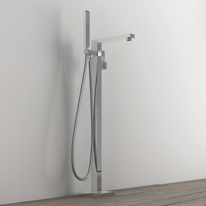 Ogomondo gruppo vasca 004 rubinetto incasso pavimento vasche free standing ottone