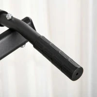 Stazione di allenamento multifunzione barra di trazione sedia romana altezza regolabile in acciaio nero rosso