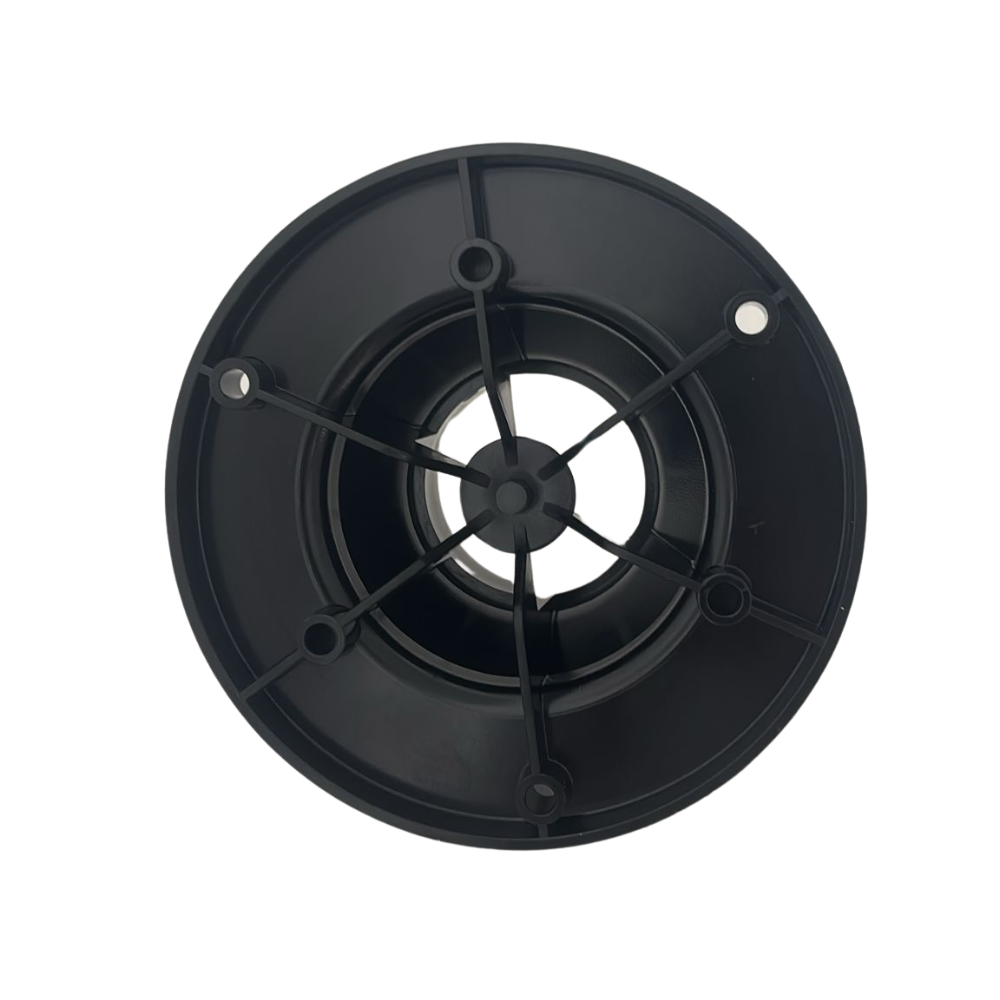 Acrilux 50023 base nera à˜60 mm per pali illuminazione esterni h fino a 150 cm