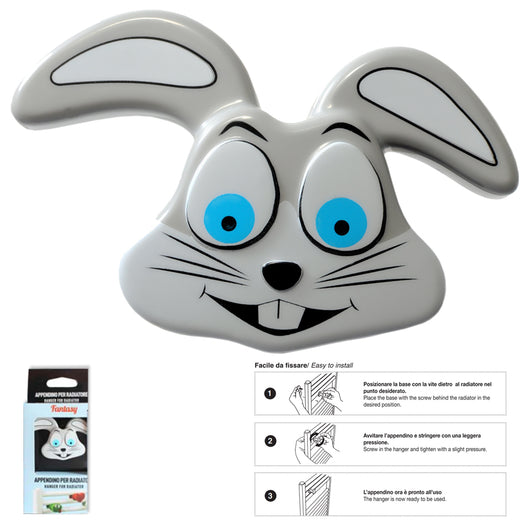 Pika' appendino per radiatori universale fantasy coniglietto bunny