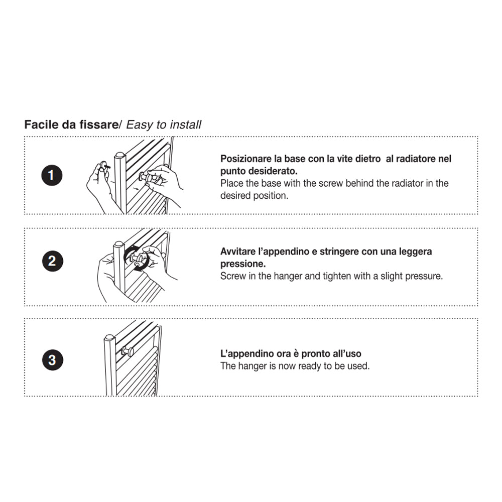 Pika' appendino per radiatori universale fantasy cagnolino doggy