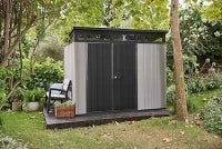 Casetta da Giardino Artisan 9x7, Grigia, 277 X 218 X 226 h