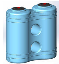 Serbatoio da Esterno Polietilene Stoccaggio Acqua JOLLY Rototec litri 2000