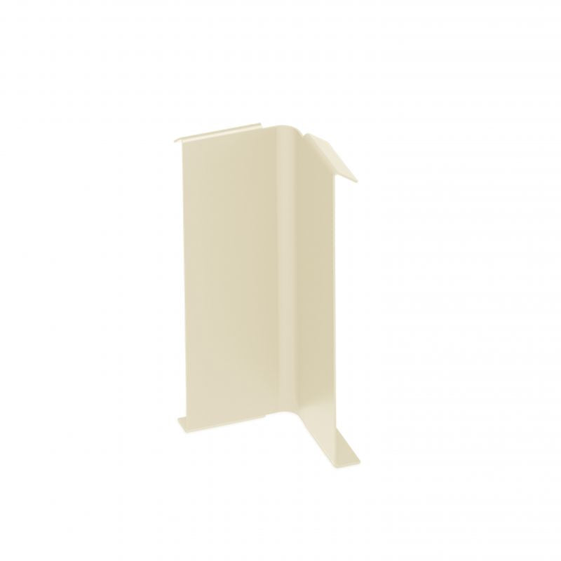 Giunto angolare interno per profilo autoregolante Bianco Perla RAL1013 - 100mm
