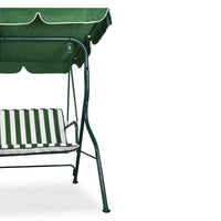 Dondolo Da Giardino Esterno Altalena Da Terrazza Tre Posti  170X110Xh152 Cm