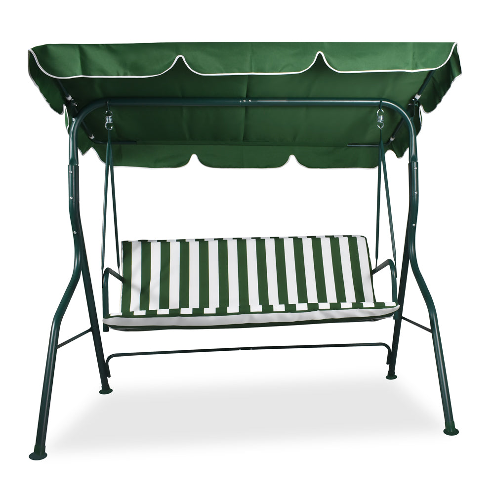 Dondolo Da Giardino Esterno Altalena Da Terrazza Tre Posti  170X110Xh152 Cm