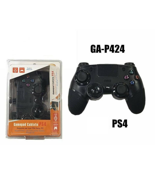 Joypad Controller Joystick Gamepad Con Filo Compatibile Sony Ps4 Linq Ga-p424         