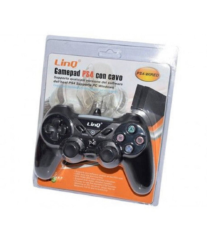 Joypad Ps4 Con Filo Compatibile Joystick Dualshock Console Dual Vibration Ps4-wired         
