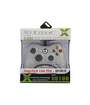 Joystick Controller Con Filo Cavo Usb Xbox 360 Wired Joypad Jo-xb002 Compatibile         
