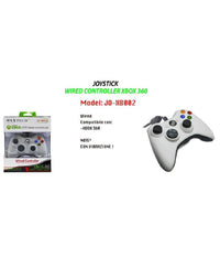 Joystick Controller Con Filo Cavo Usb Xbox 360 Wired Joypad Jo-xb002 Compatibile         