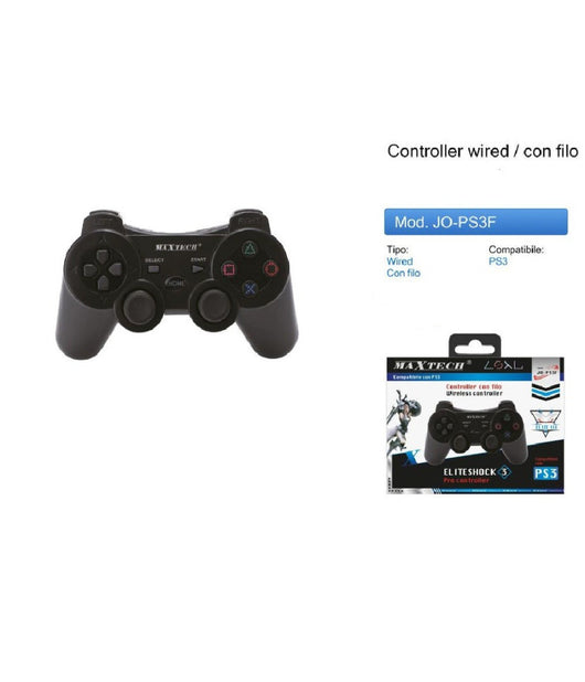 Joystick Gamepad Con Filo Compatibile Ps3 Joypad Usb Controller Vibrazione         